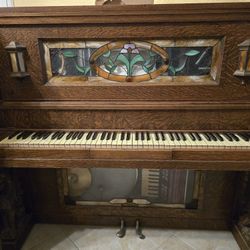 1916 Antique Nickelodeon  Player Piano 