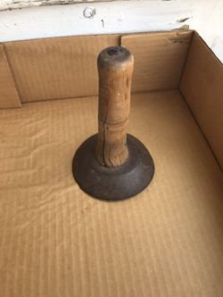 Vintage hog scraper