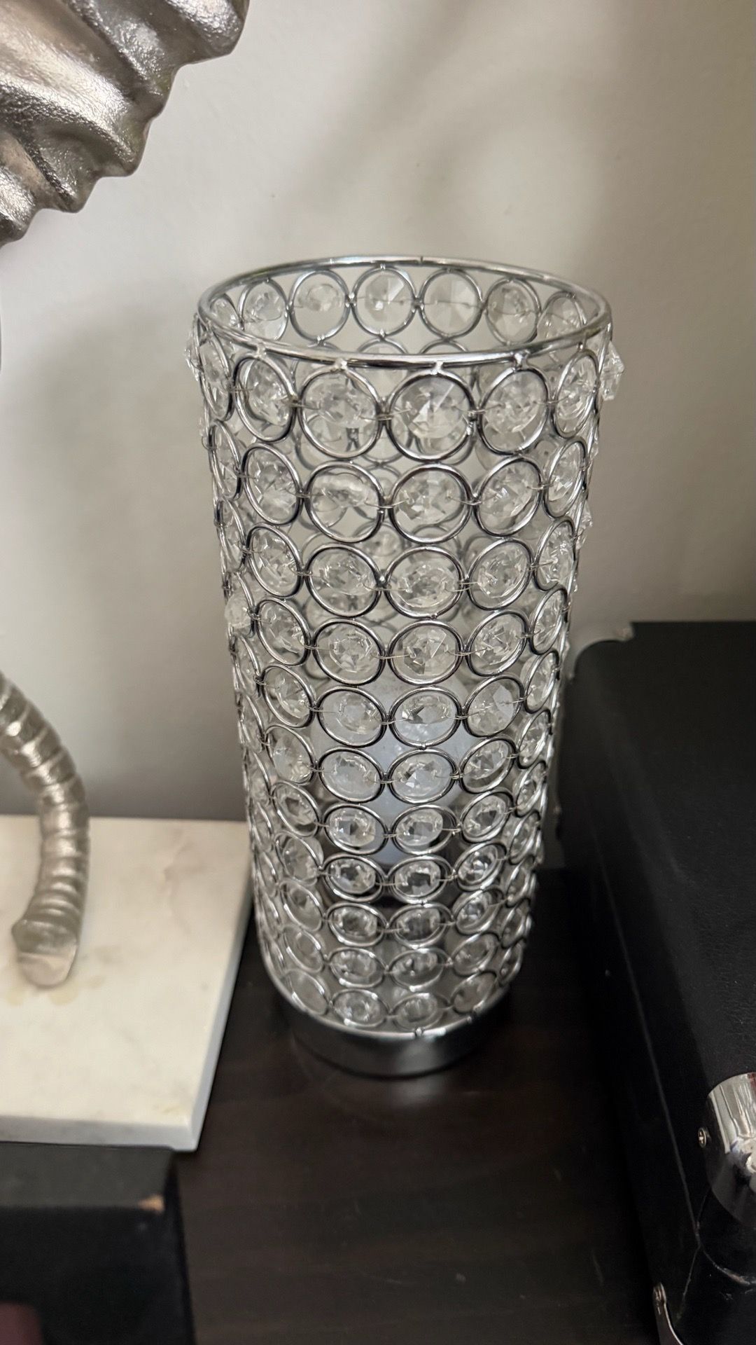 Two like new sparkly desk lamps