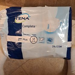 Adult Diapers Tena Complete  Size M  $10 a Pack