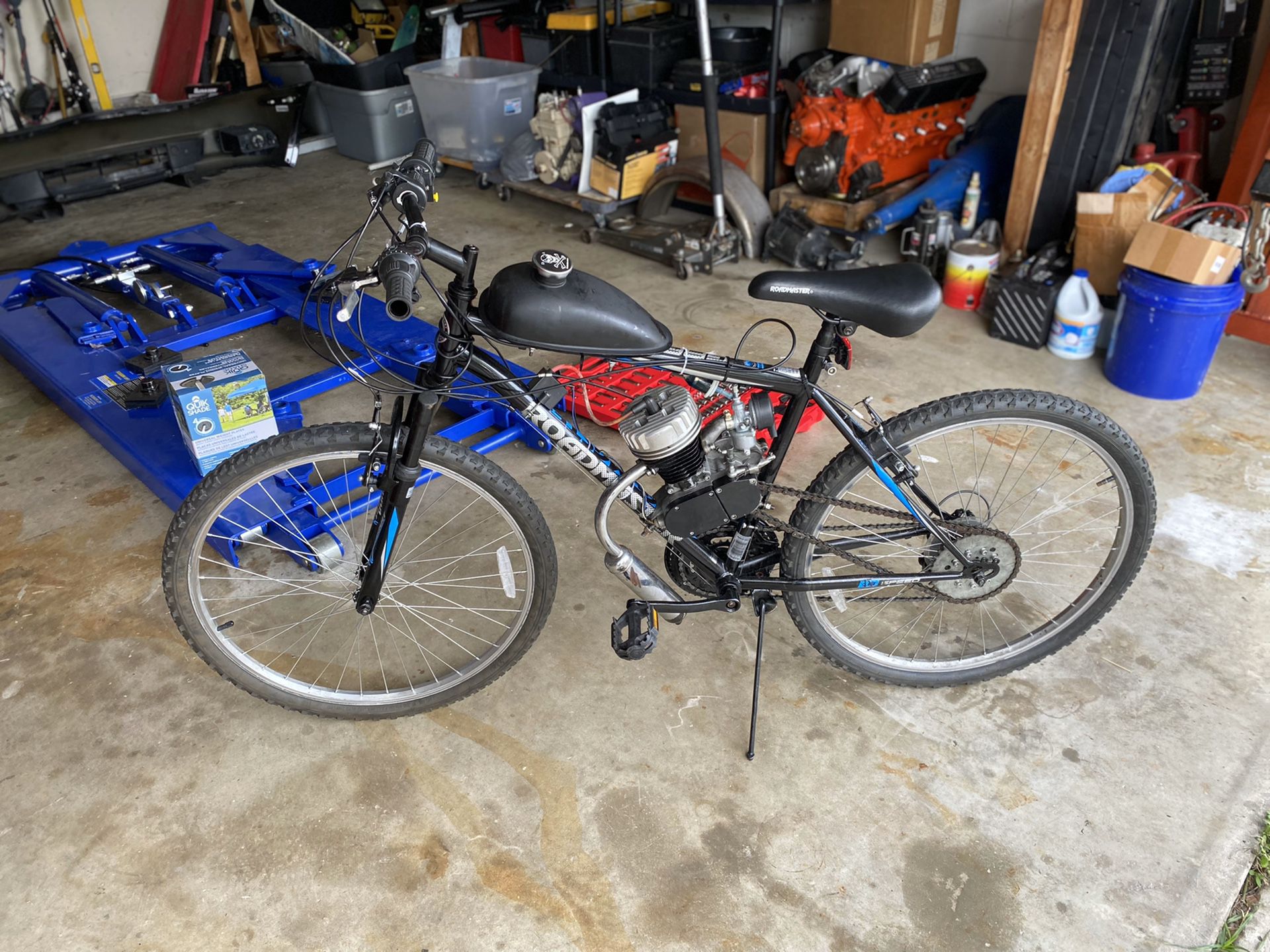 Mountain Mortor bike