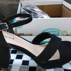 Soda Slope-s Blk, Size 7.5