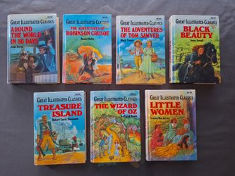 7 illustrated classic childrens books