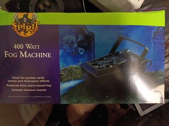 Coffin Fog Machine, Fog Juice And Cleaner