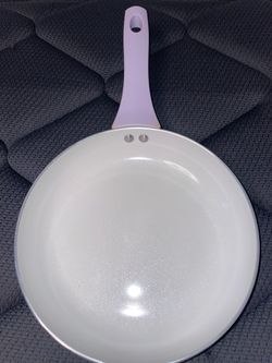 Purple nonstick pan