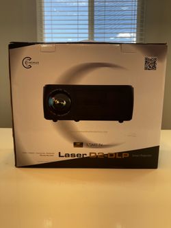 Projector + Brackets + 72” Projector Screen