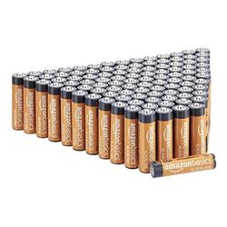Amazon Basics AAA High-Performance Alkaline Batteries, 1000 Count (10 Packs of 100)