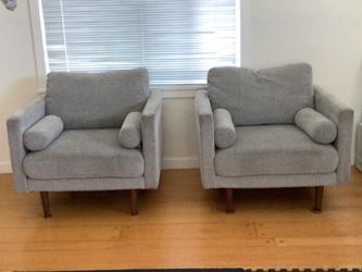 Gray Arm Chairs