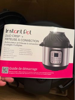 Instant Pot Duo Crisp + Air Fryer