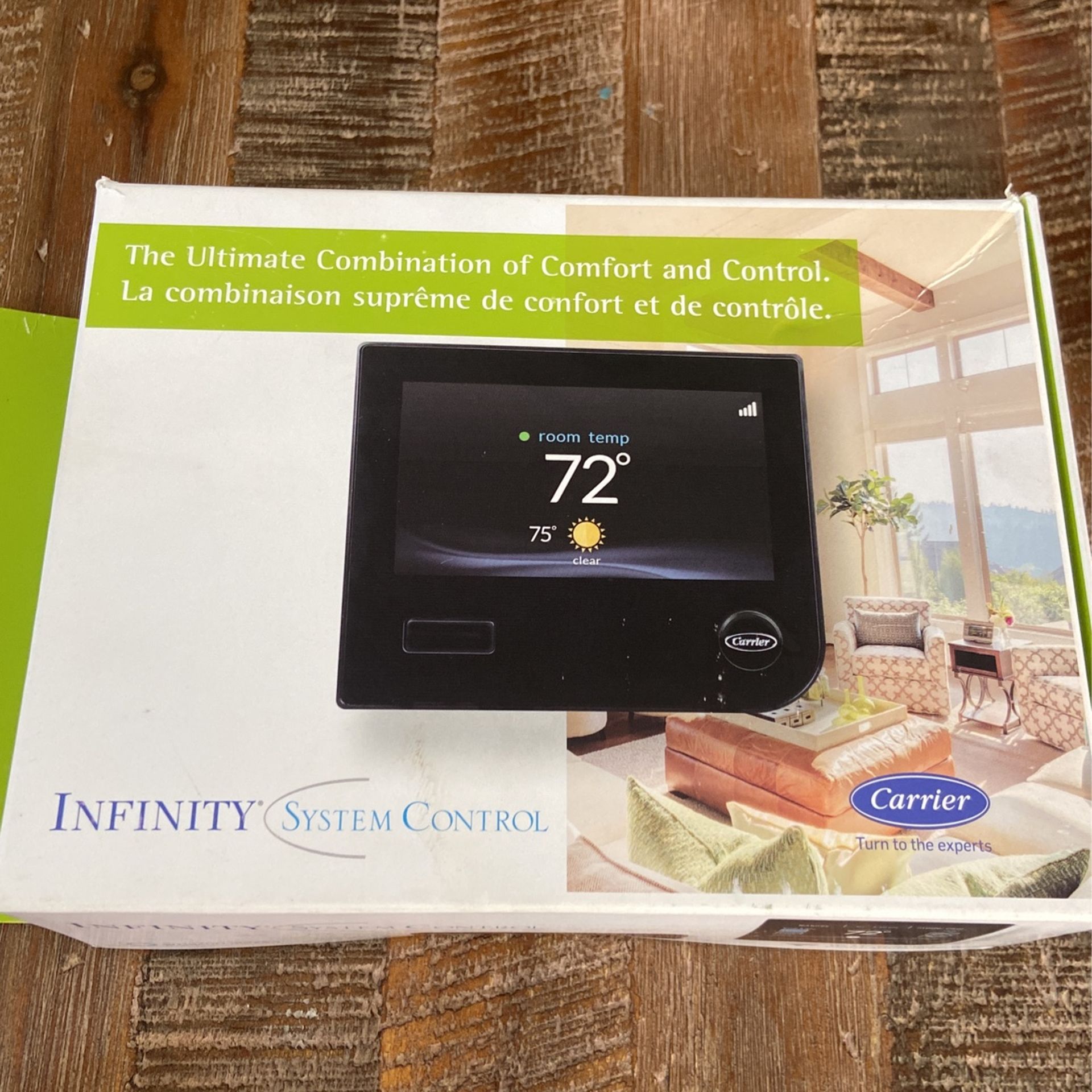 CARRIER iNFINITY THERMOSTAT 