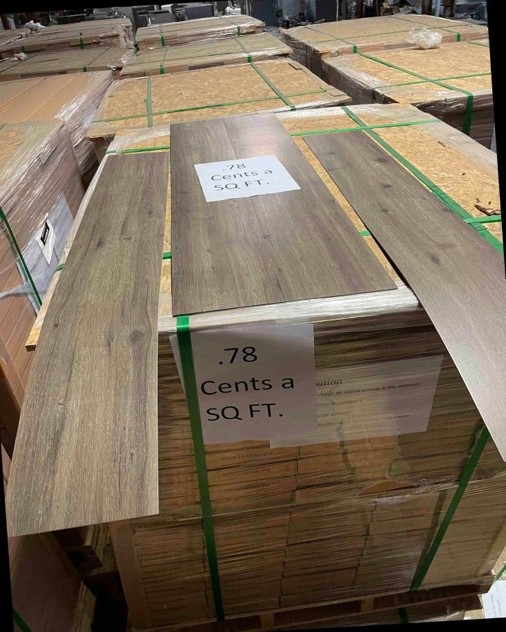 Discounted  vinyl flooring planks