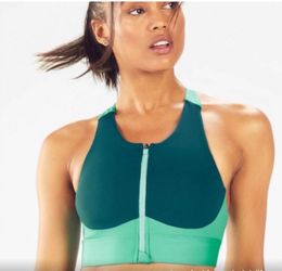 Fabletics “Ella” High Impact Front Zip Bra