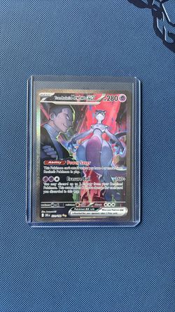 Team Rocket's Mewtwo ex 231/182 Pokémon Card