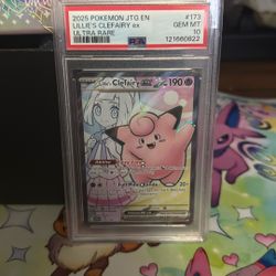 Lillie's Clefairy ex PSA 10 