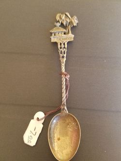 El Salvador souvenir spoon