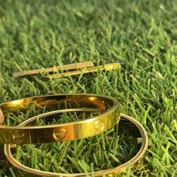 Gold Cartier Bracelet