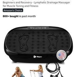 LifePro Lymphatic Vibration Plate (New In Box)