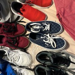 Van Size1 .5Reebok, Size 1Puma 1, Skechers,1.5ect 