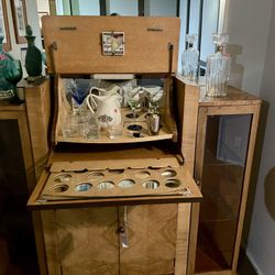 Beautiful Dresser And Also A Bar And Dinning Table 