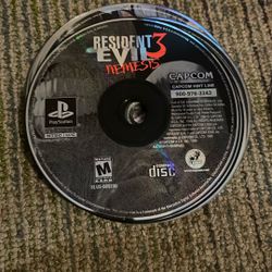 Resident Evil 3 Nemesis PS1