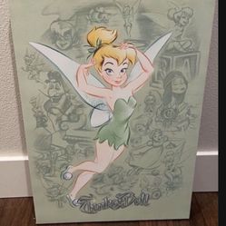 Tinkerbelll Wall Canvas  