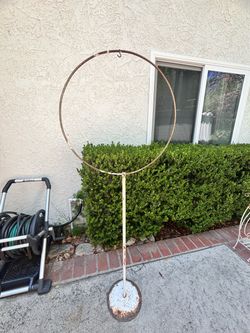 Metal Circle Ring Display Stand