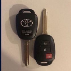 Llaves Controles Camry Keys Mayoría De Modelos Incluye Corte