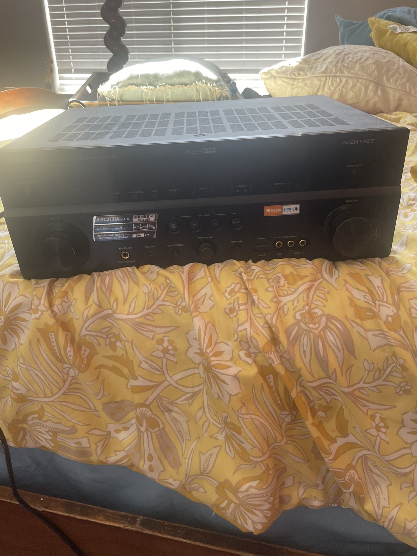 Yamaha NATURAL SOUND RECEIVER