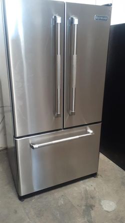 Jenn Air 3 Door Stainless Steel Fridge
