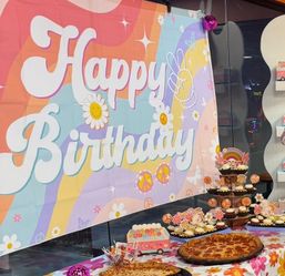 Groovy Party Decorations