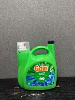 Gain Waterfall Delight Liquid Laundry Detergent 132 oz