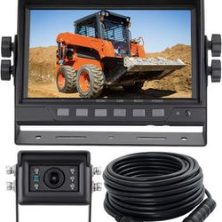 7" 1080P AHD Wired Reverse Rear View Backup Camera System