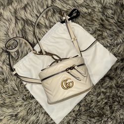 Gucci GG Marmont mini round backpack