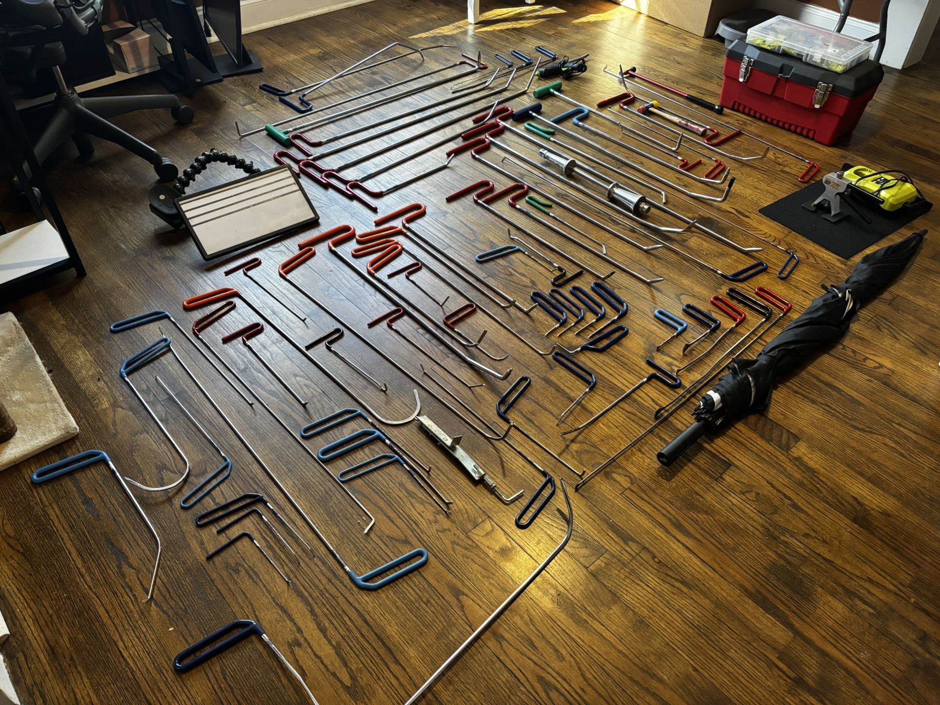 “Dent Magic” Paintless Dent Repair Tools 75pc Master Set w/ Extras