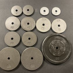 Standard 1” Weight Plates 175LBS