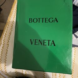 All White Bottega Designer Shoes.