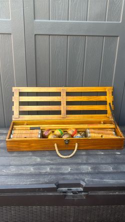 Croquet set