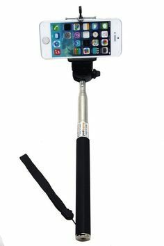 $3 each = NEW Selfie Stick for Cell Mobile Phone Picture Photo (Glow in Dark, Metallic, Design, Solid Color) Rue Tech