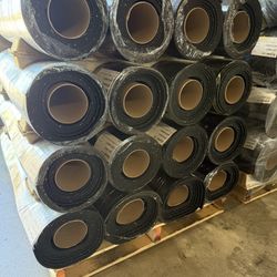 Over 100 Rolls In Stock! RUBBER FLOORING GYM FLOOR - COMMERCIAL GRADE! Heavy Duty Indestructible, Better Than Horse Stall Mats 
