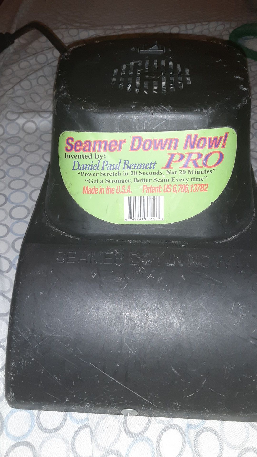 Seamer Down Now/carpeting