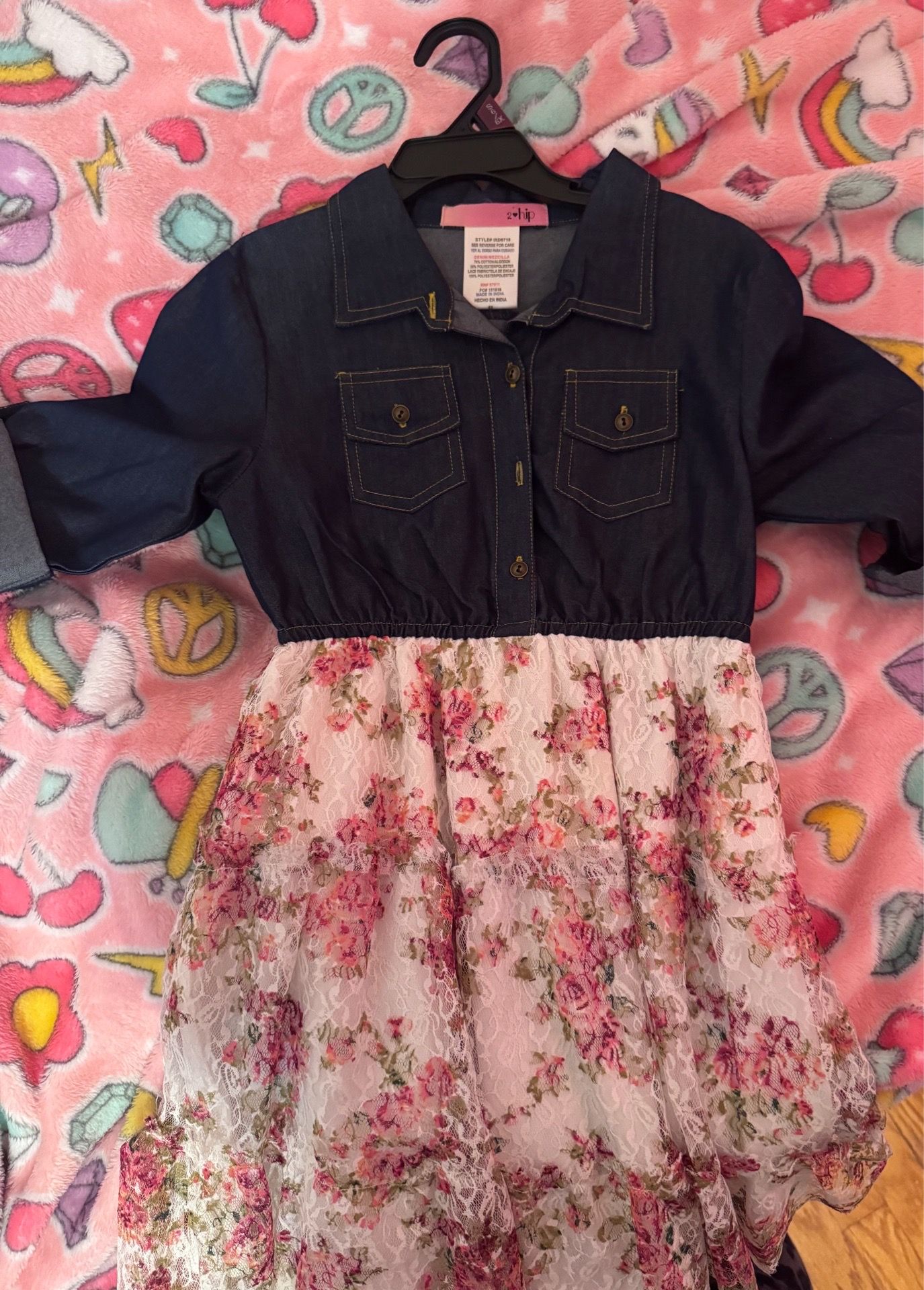 Girls floral dress