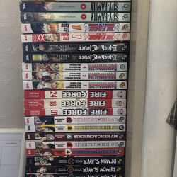 24 manga books open to offer