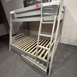 Twin Over Full Bunk Bed 