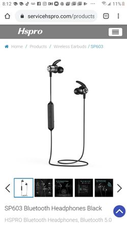 Wireless sport headphones