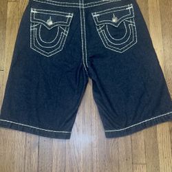 True Religion mikey baggy af shorts nice wash