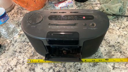Sony Dream Machine Fm/Am Radio Clock Alarm Cassette Does Not Work Model ICFCS650
