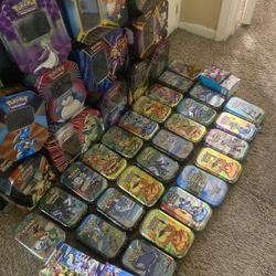 Pokémon tins *empty *