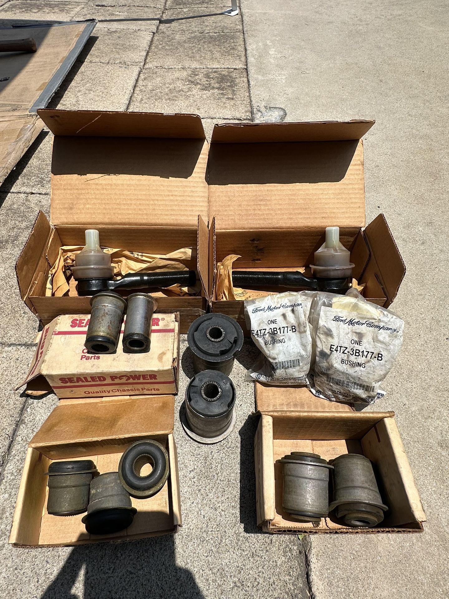Ford trucks bushings and tie rods