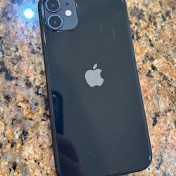 Unlocked Apple iPhone 11 64gb Black Color Works Great 