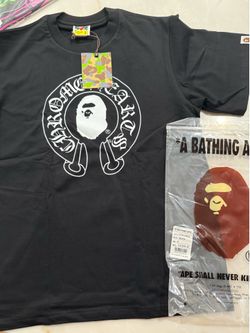 bape x chrome t(size: S,M,L)